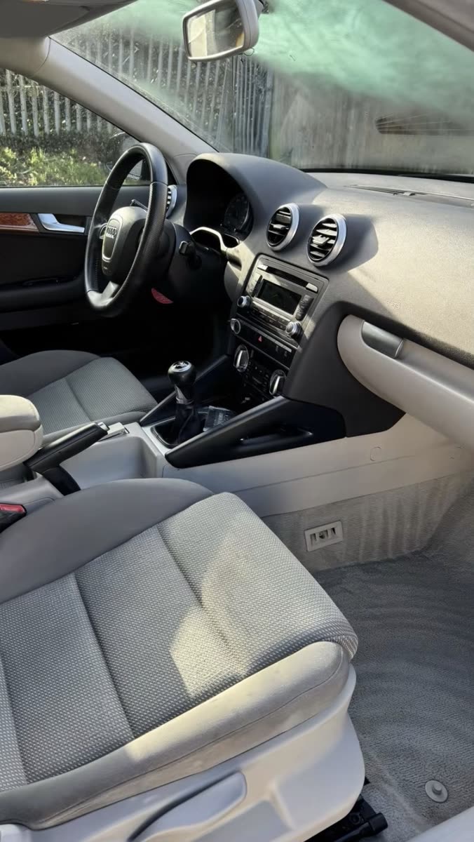 Clean car seat after shampoo extraction