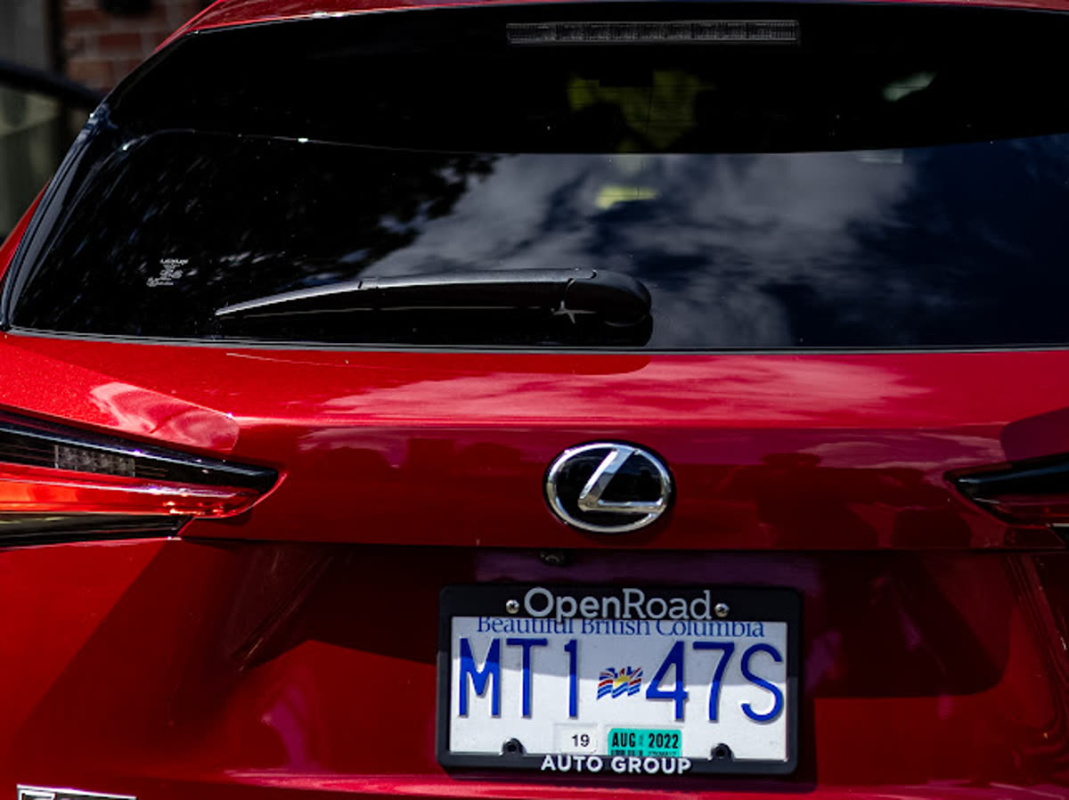Lexus paint glossy and protected after ceramic spray